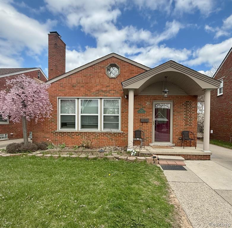 Don't miss this exceptional 4-bedroom brick bungalow in a sought-after location, offering 1701 sqft of main-level living (not including the finished basement). This home has been extensively updated in 2024 with a new roof, waterproofed foundation, and double soundproof windows. Enjoy the convenience of 3 full baths, including a spa-like master bedroom suite with a steam shower. The finished basement is perfect for relaxation and entertaining, featuring a unique cigar room and historical bricks from the Hudson Building. The renovated detached garage includes a kitchenette and a new insulated door. This move-in ready gem won't be available for long – call now!